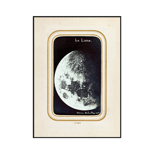 No. 4308 La Lune I - 15cm x 21cm with Black Frame
