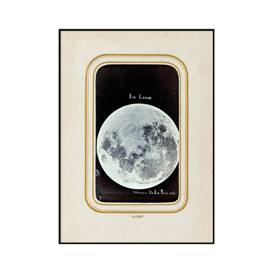 No. 4309 La Lune II - 15cm x 21cm with Black Frame