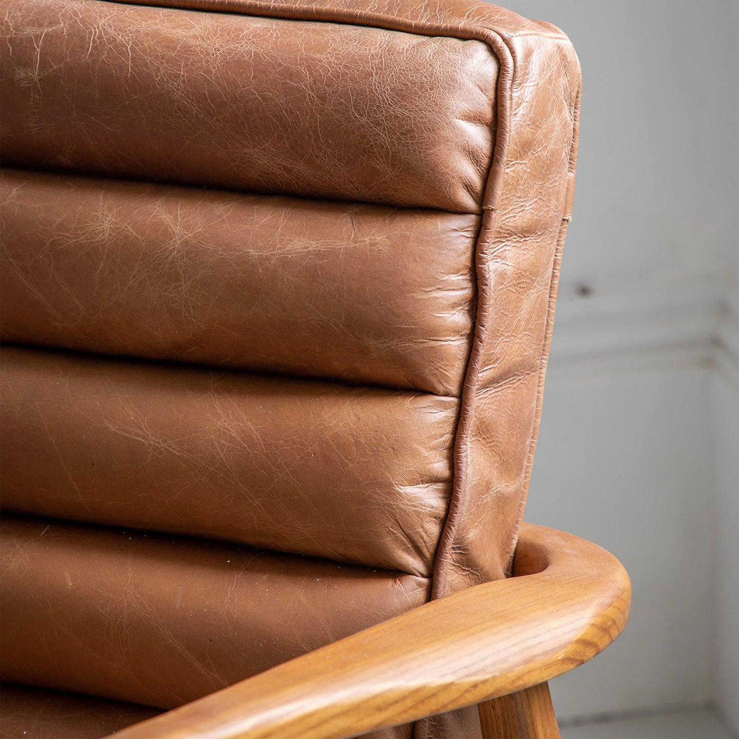 Tate Armchair - Vintage Brown Leather