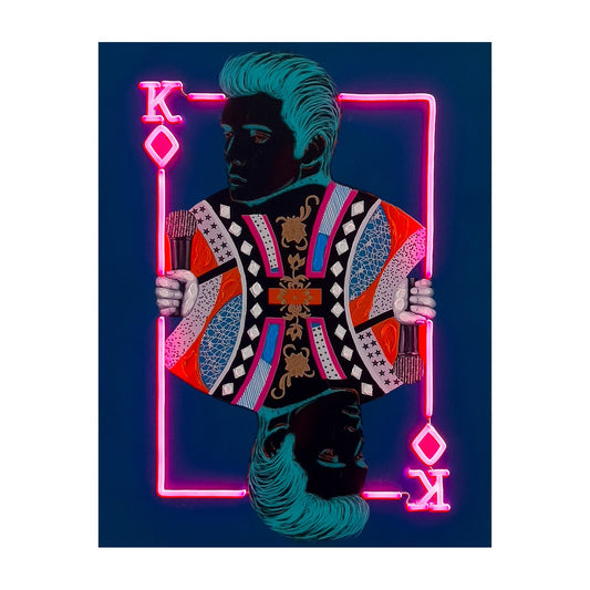 Elvis LED Neon Painting - Small