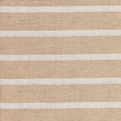 Global Floor Rug - Cream Stripe