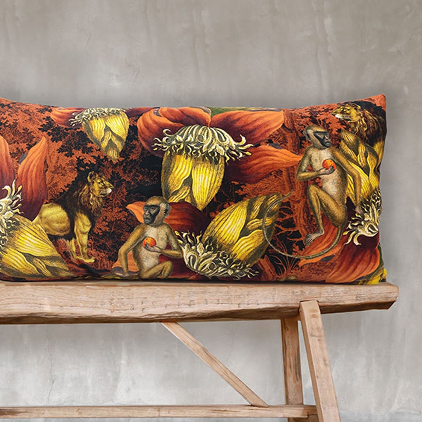 Roomset - Terracotta Jungle - Velvet Cushion