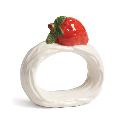 Fruit Napkin Ring - Strawberry