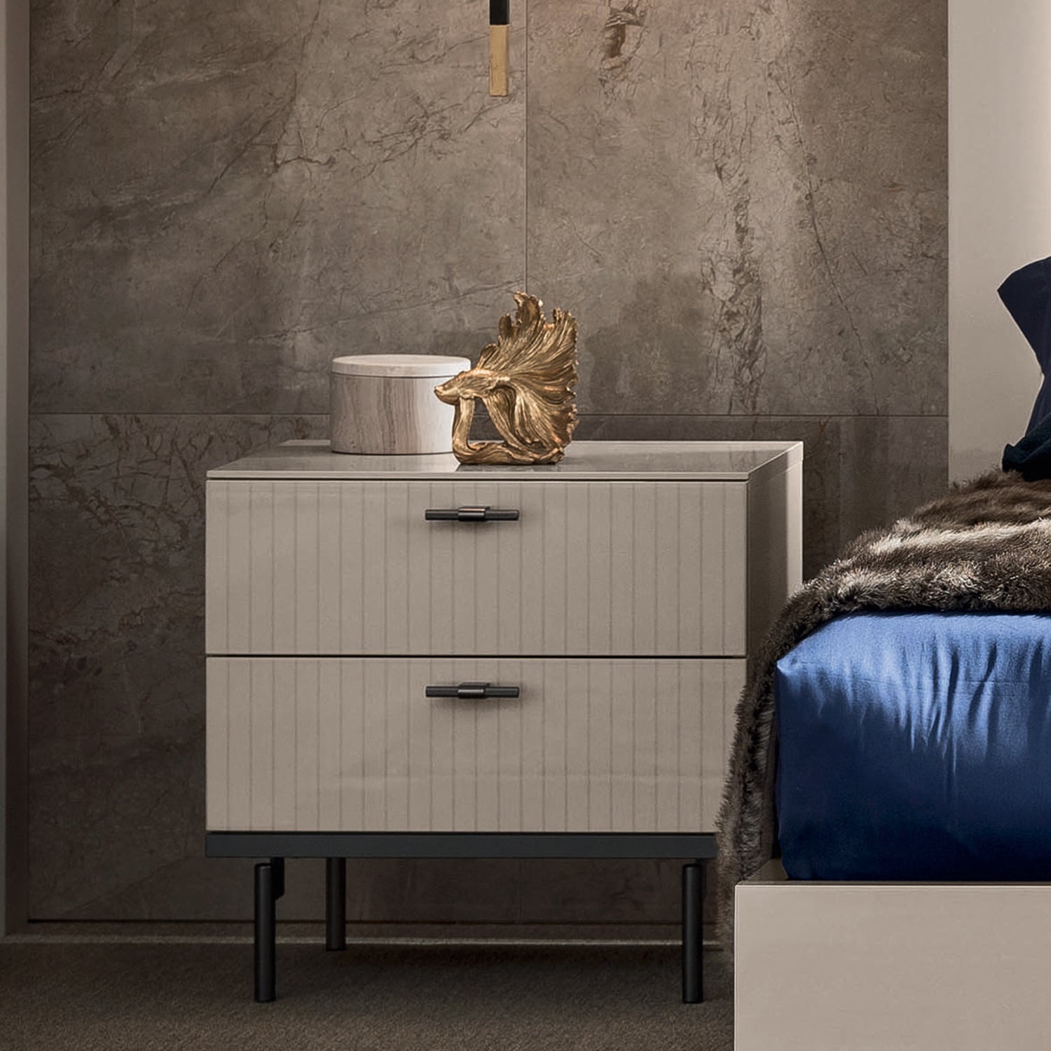 Claire 2 Drawer Night Stand By Alf Italia