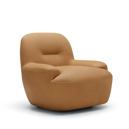 Dumpling Leather - Standard - Armchair