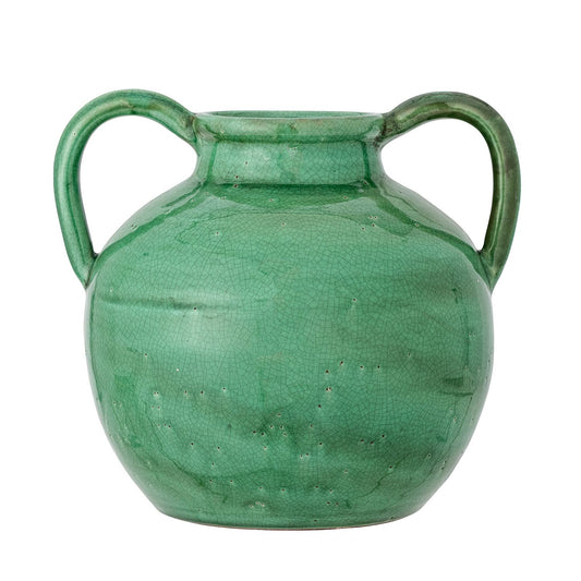Cham Deco Vase - Green Terracotta