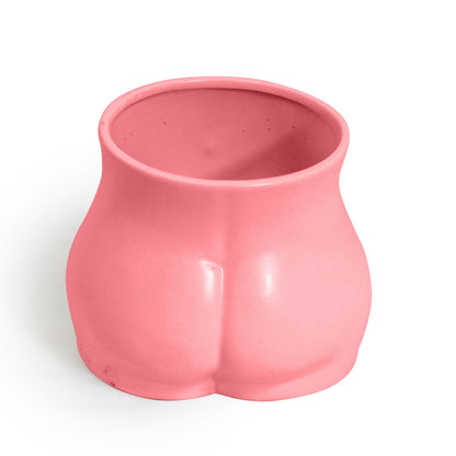 Booty Flower Pot - Pink