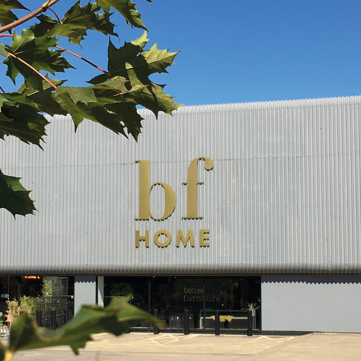 New signage at BF Home in Norwich
