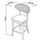 Bar Stool - Dark Grey