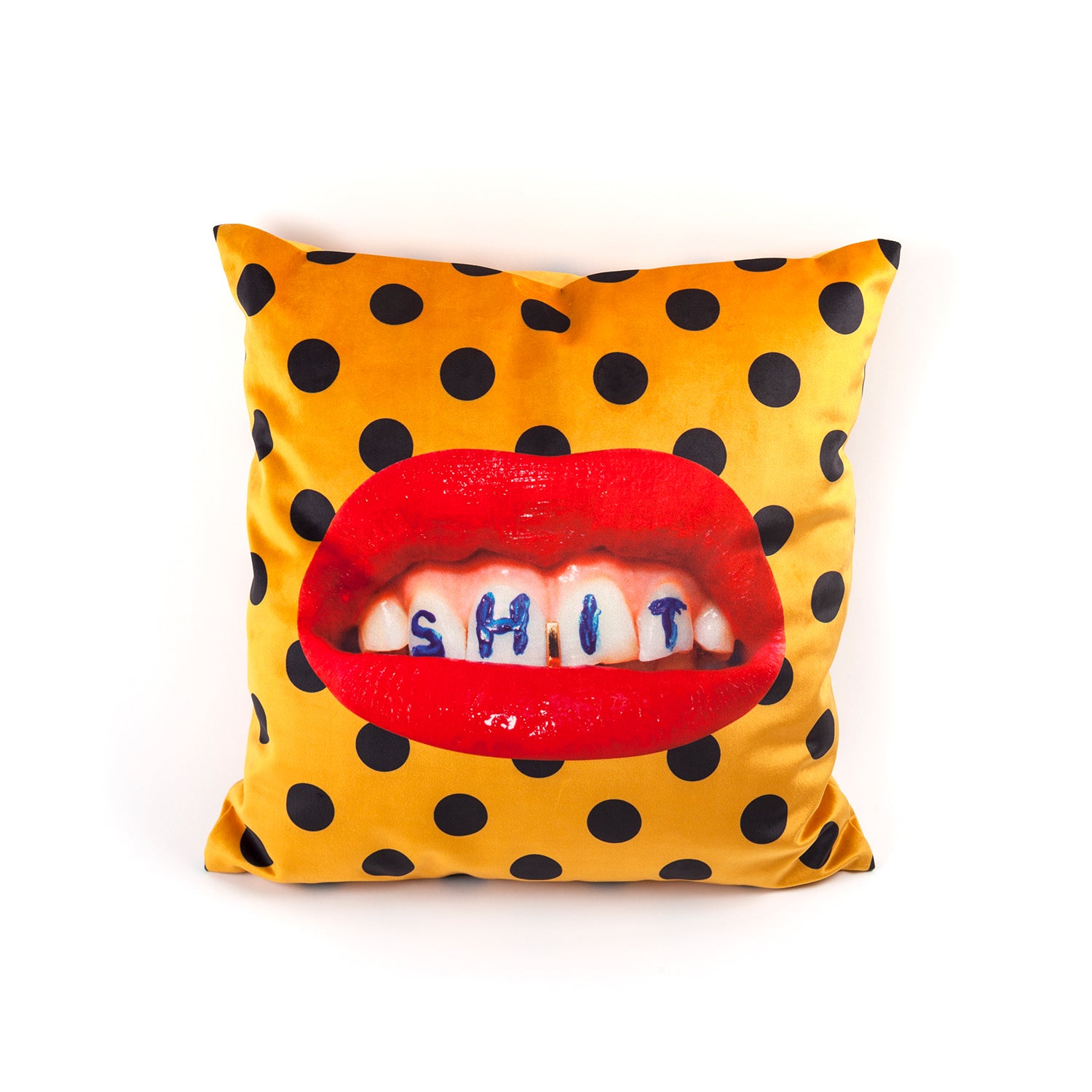 Shit Cushion Cover - Gold