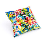 Flowers With Holes Cushion Cover - Multicolour