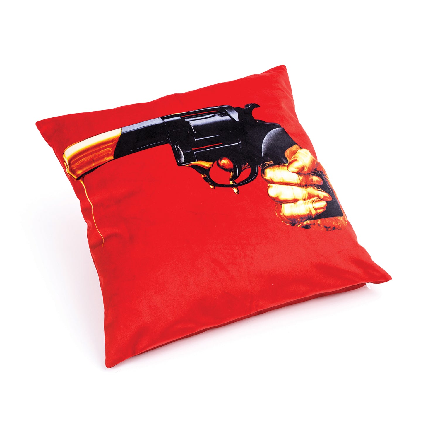 Revolver Cushion Cover - Red