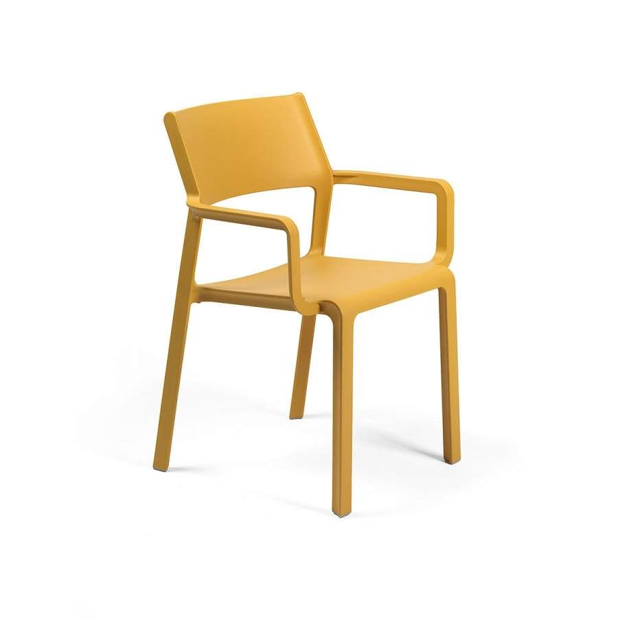 Trill Armchair By Nardi - Set of 6 - Mustard