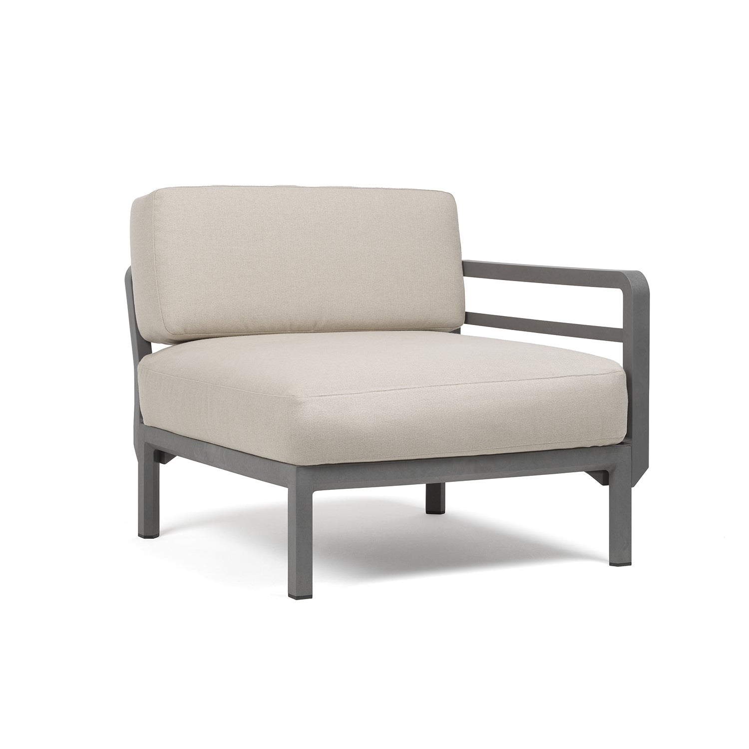 Maximo Module 1 Arm Unit By Nardi Outdoor - Grey