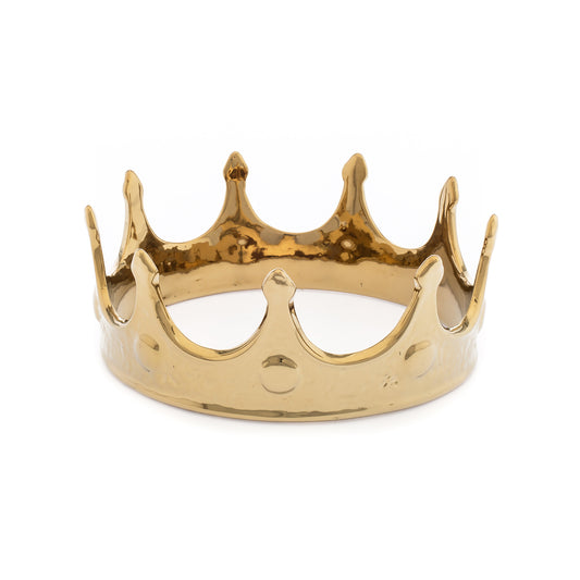 Crown - Gold Porcelain Object