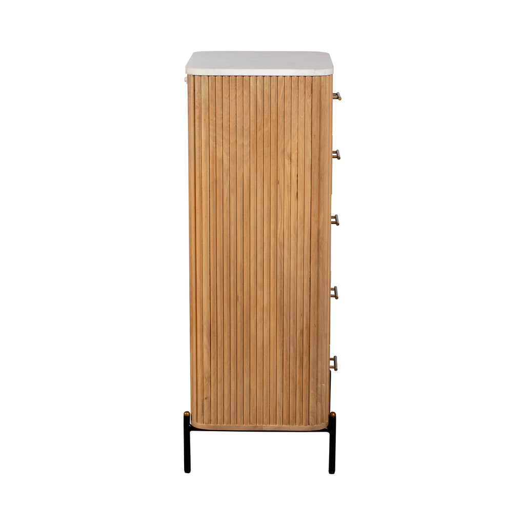 St Agnes 5 Drawer Tall Chest