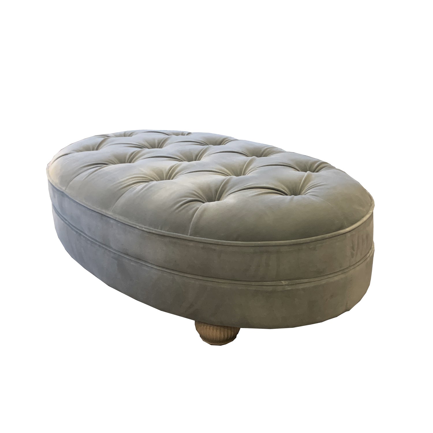 Croissant - Oval Buttoned Stool