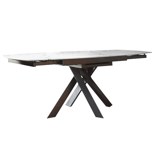 Motion Extending Dining Table With Sintered Stone Top - 140-210cm