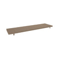 Marlow Oak Dining Bench Cushion - 140cm Taupe