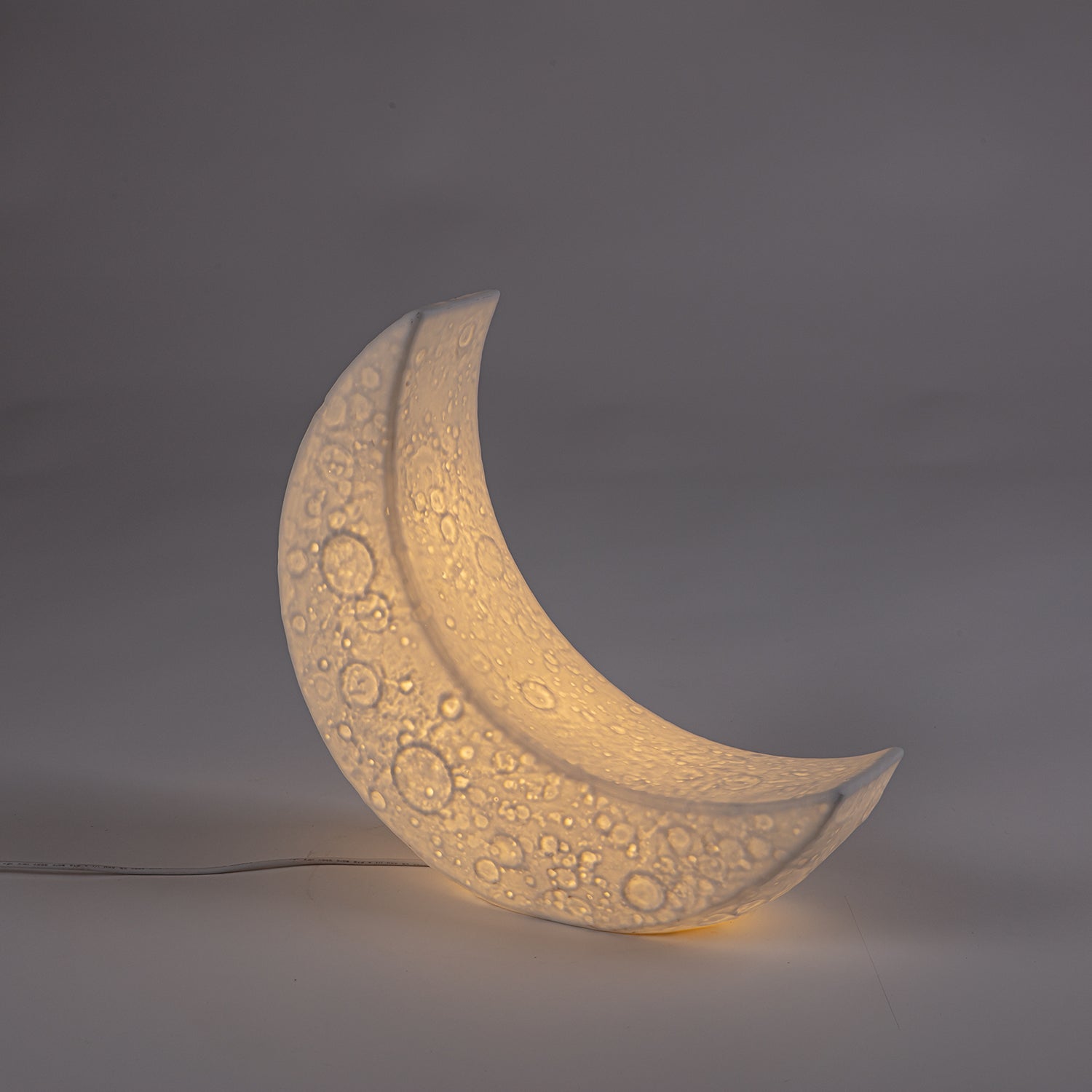 My Tiny Moon - Porcelain Lamp
