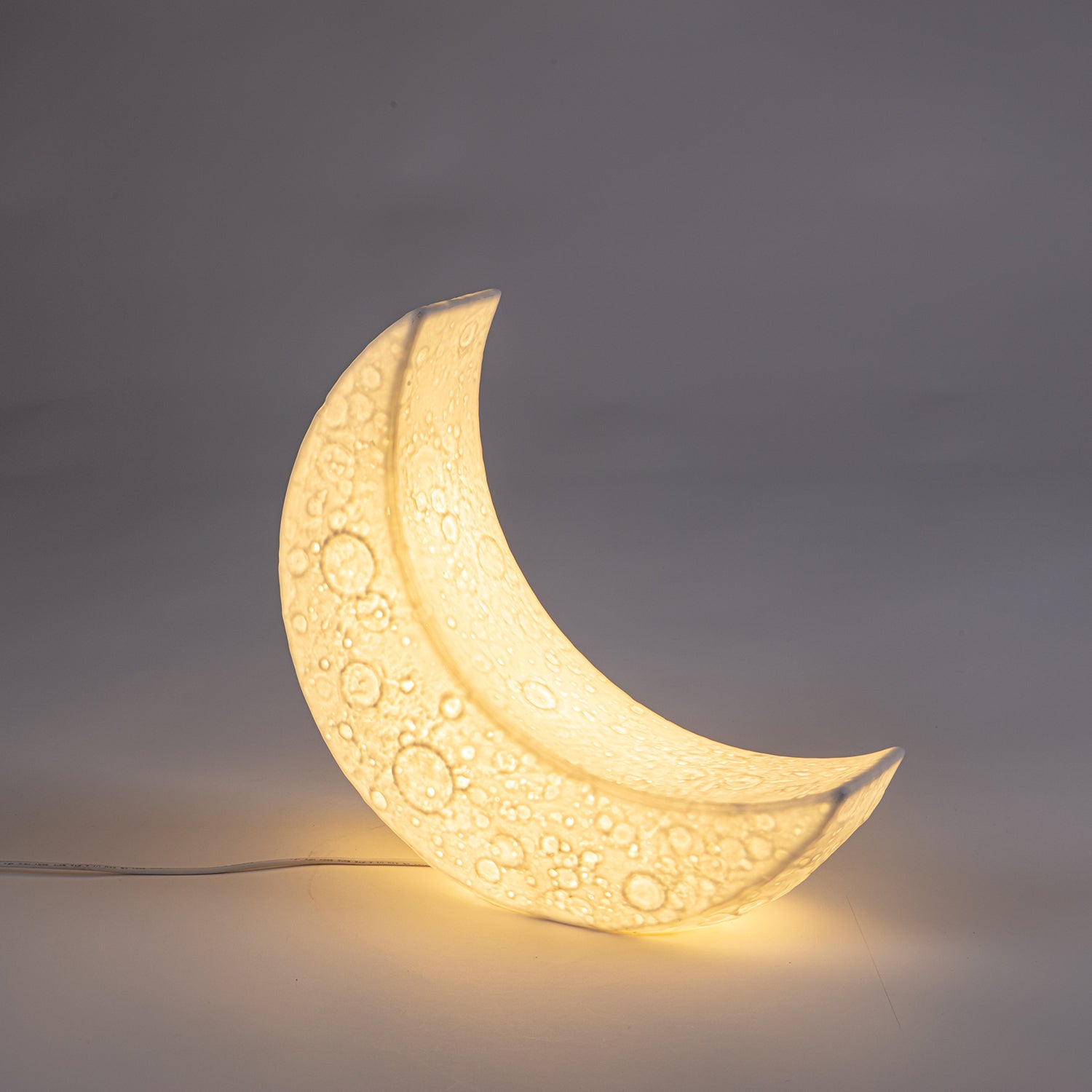 My Tiny Moon - Porcelain Lamp