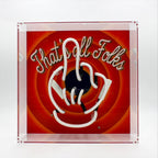 That's All Folks Light - White