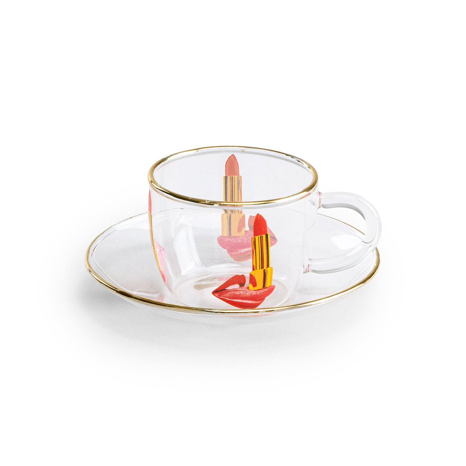 Tounge Coffee Cup & Saucer