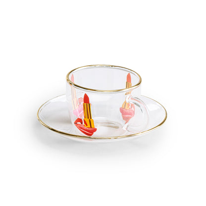 Tounge Coffee Cup & Saucer