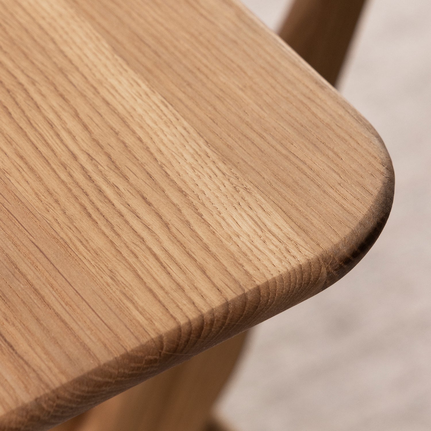 Rose Hill Oak Dining Table With Rounded Corners With Brass - 240cm Extending