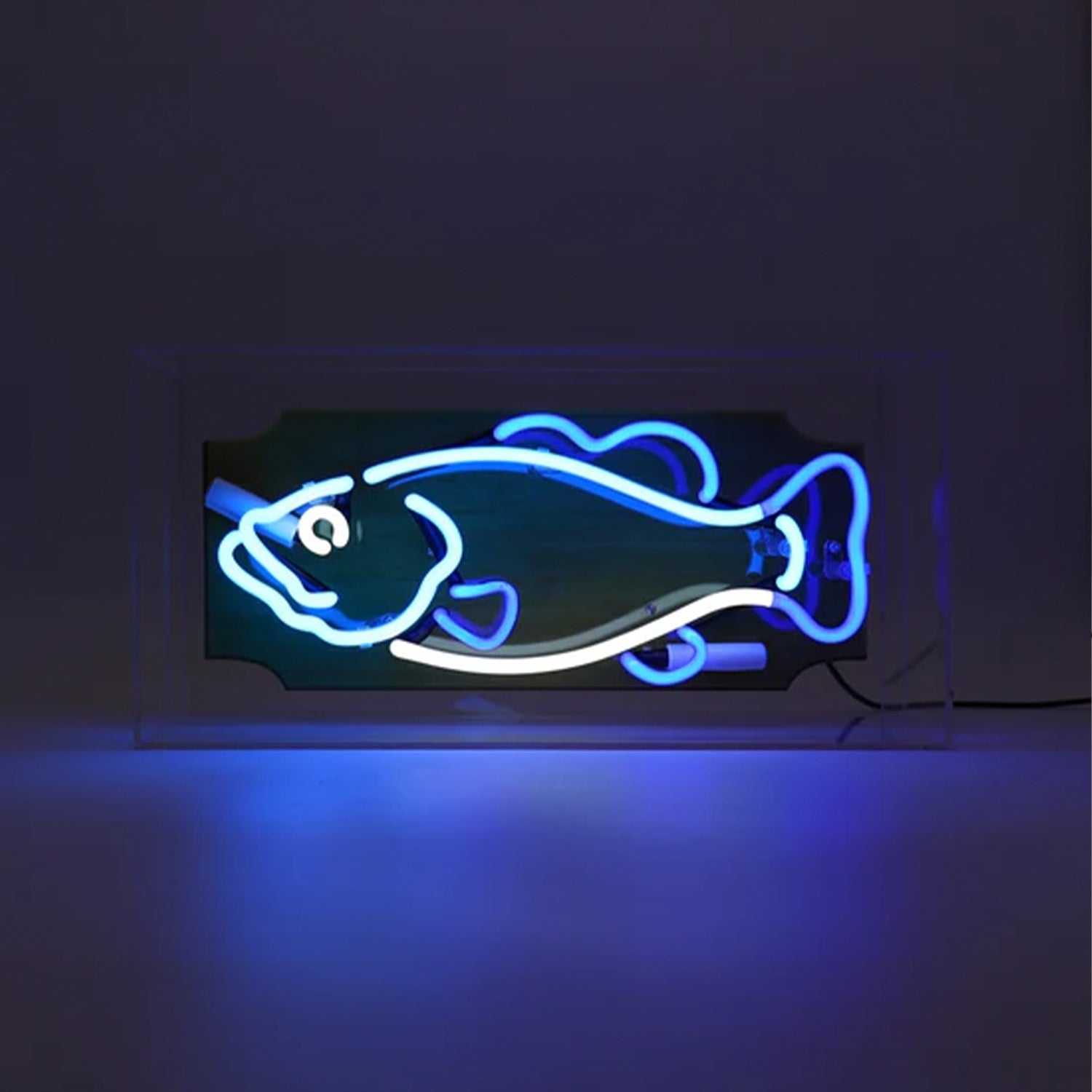 Trophy Fish Neon Light - Blue
