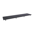 Marlow Oak Dining Bench Cushion - 180cm Grey