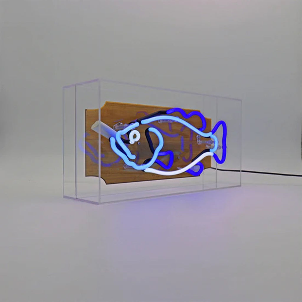 Trophy Fish Neon Light - Blue