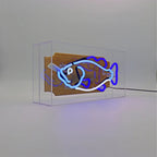 Trophy Fish Neon Light - Blue