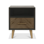  Oak & Peppercorn Nightstand - 1 Drawer