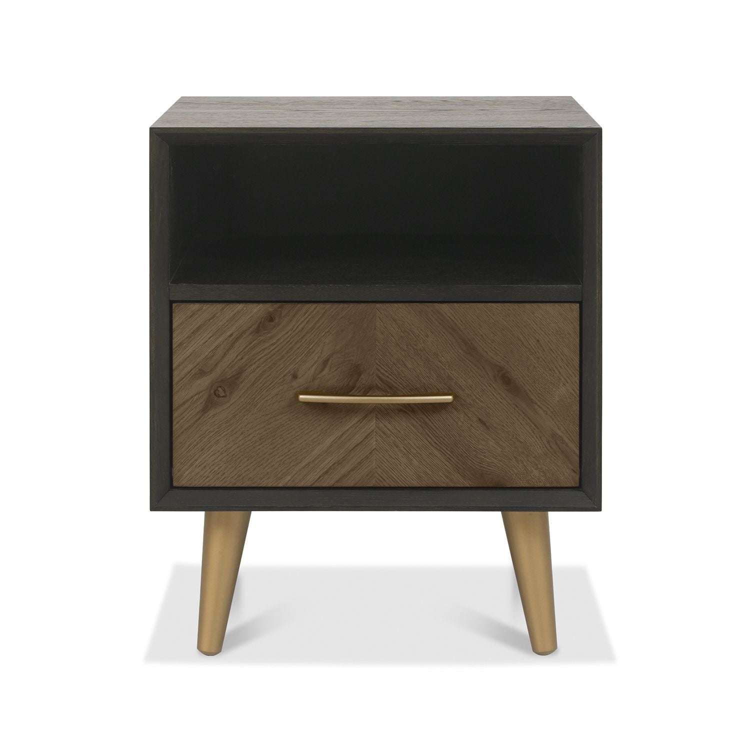  Oak & Peppercorn Nightstand - 1 Drawer