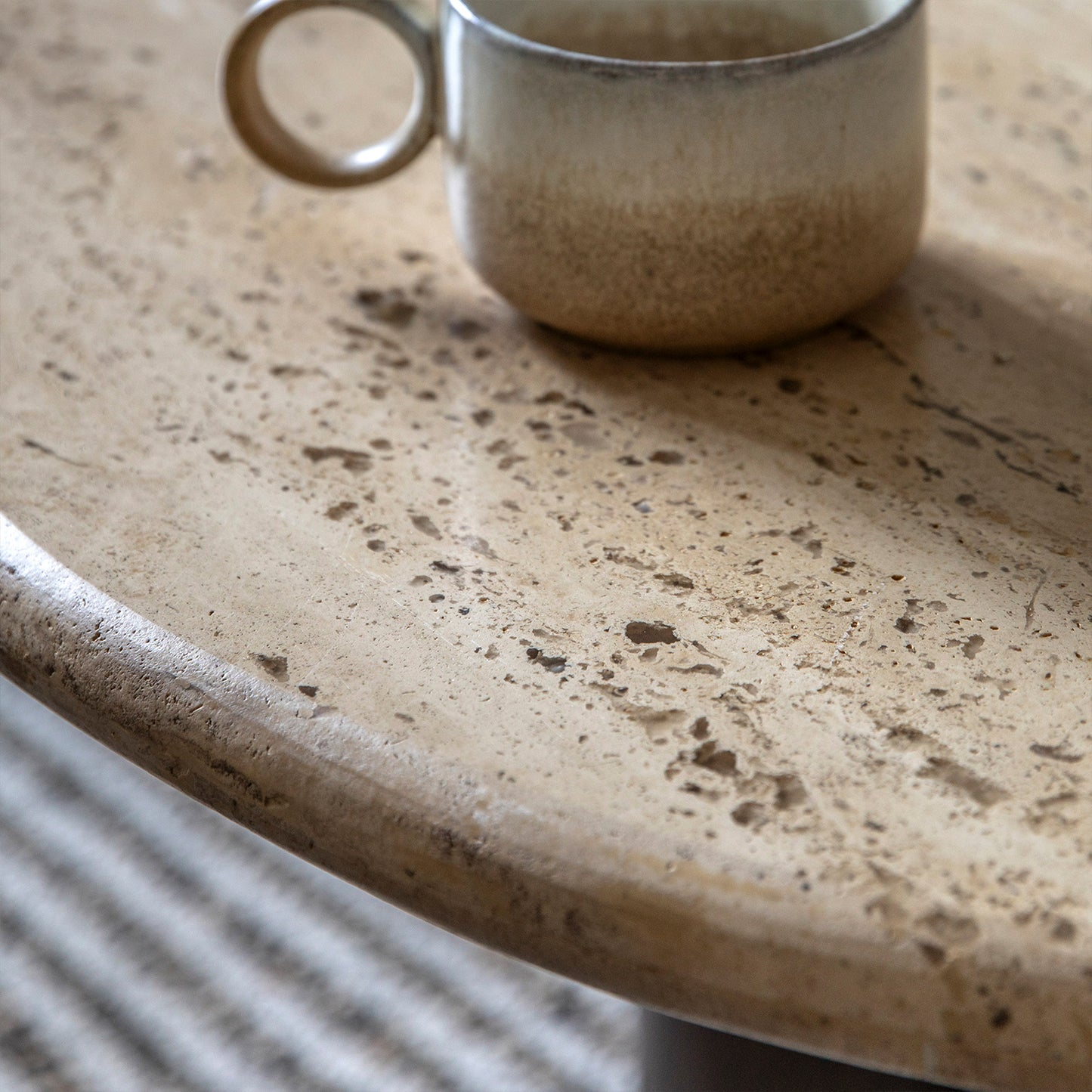 Quincy Coffee Table:- Dark Wood