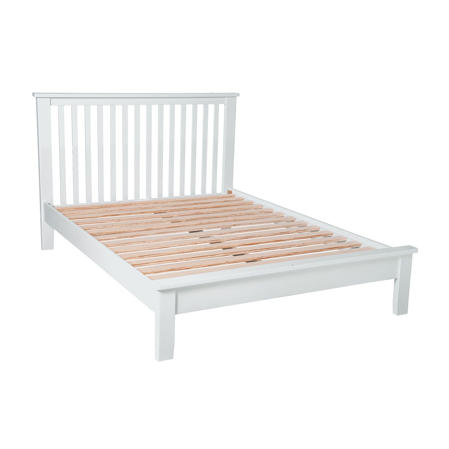 Hambleden White Bedframe - 4ft6
