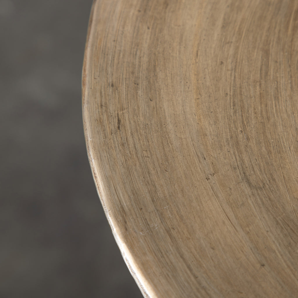 Renzo - Pair of Side Tables:- Antique Brass Colour