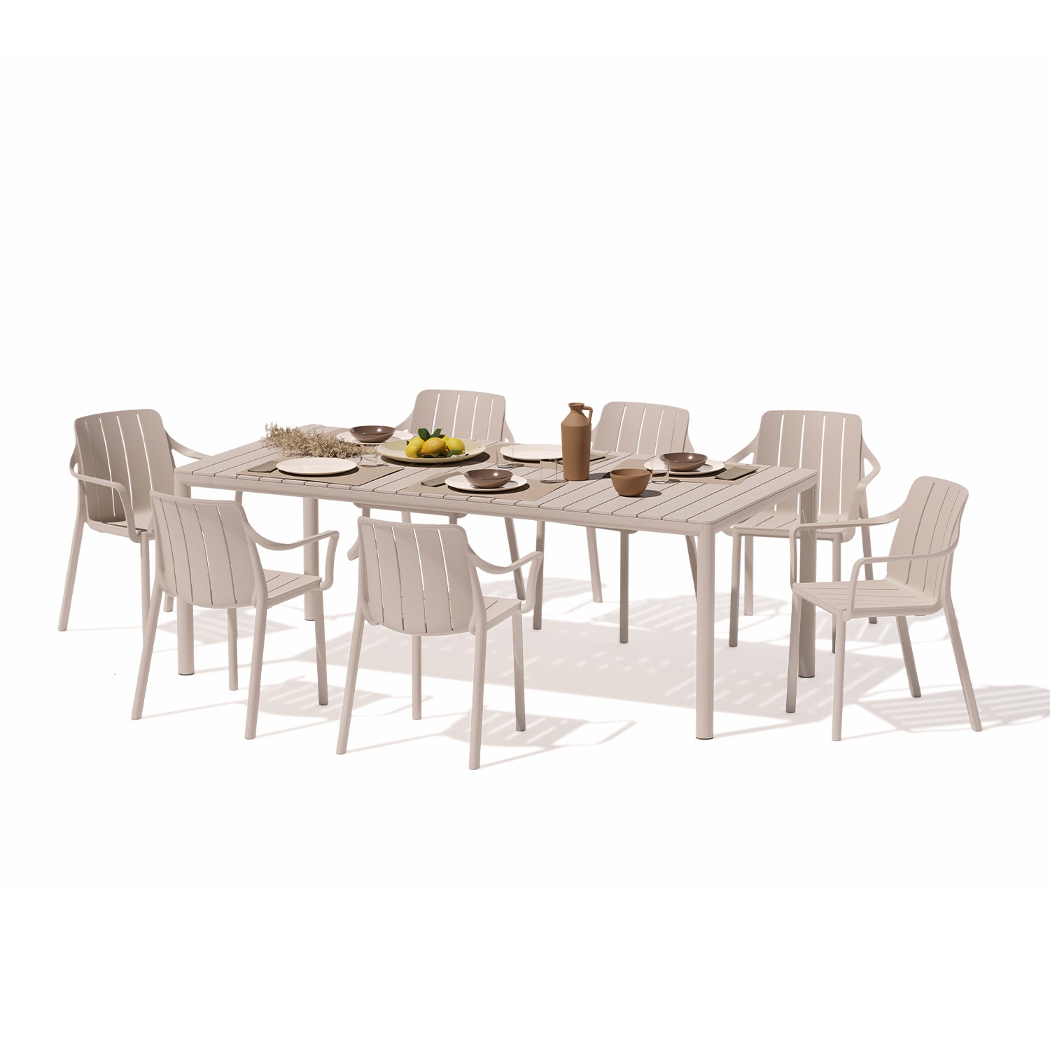 Tiberina Armchair By Nardi Outdoor - Set Of 2