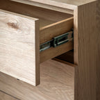 Ansel 3 Drawer Chest:- Natural