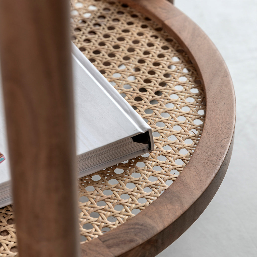 Riya Side Table:- Natural