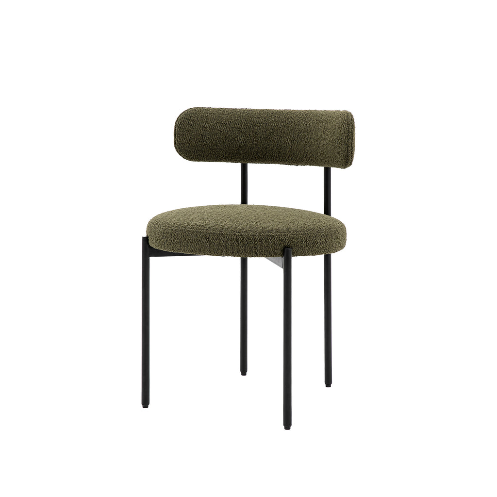 Perla Dining Chair:- Green