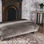 Coconut Footstool - Fur