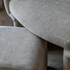 Viktor Armchair:- Cream