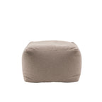 Rya Boucle Pouffe:- Brown