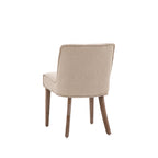 Harris Dining Chair:- Taupe, Set of 2