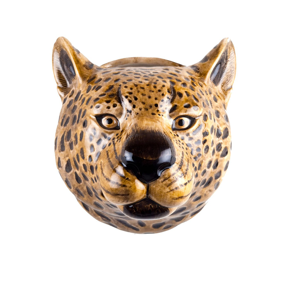 Leopard Wall Vase
