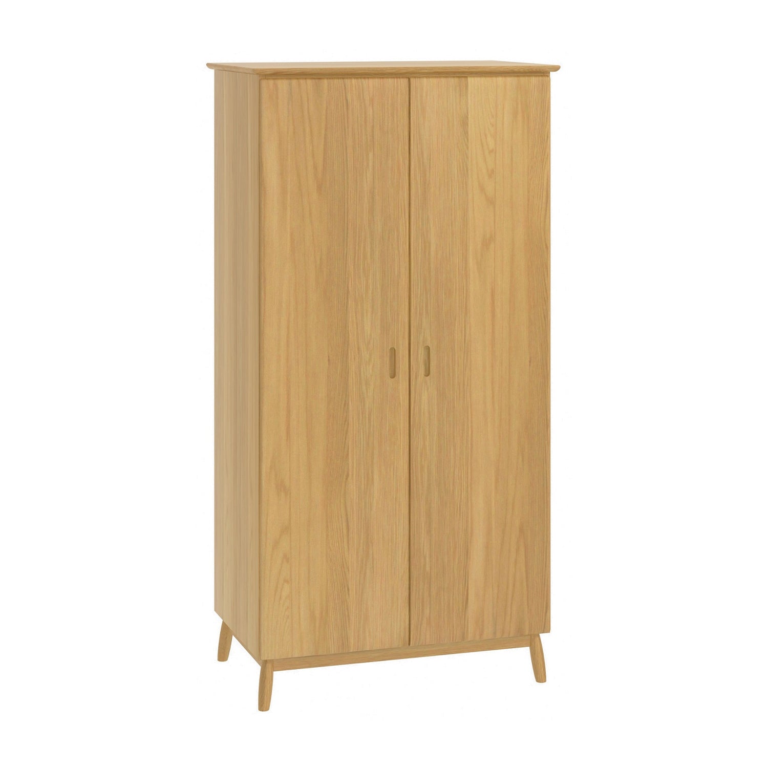 Stockholm Oak - 2 Door Wardrobe