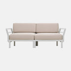 Maximo 2 Seater Sofa By Nardi - White & Perla Sunbrella