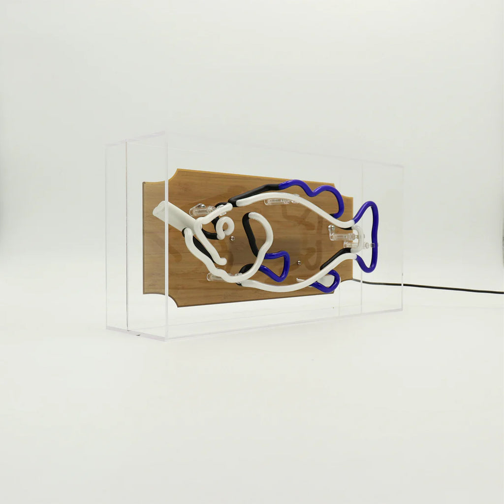 Trophy Fish Neon Light - Blue